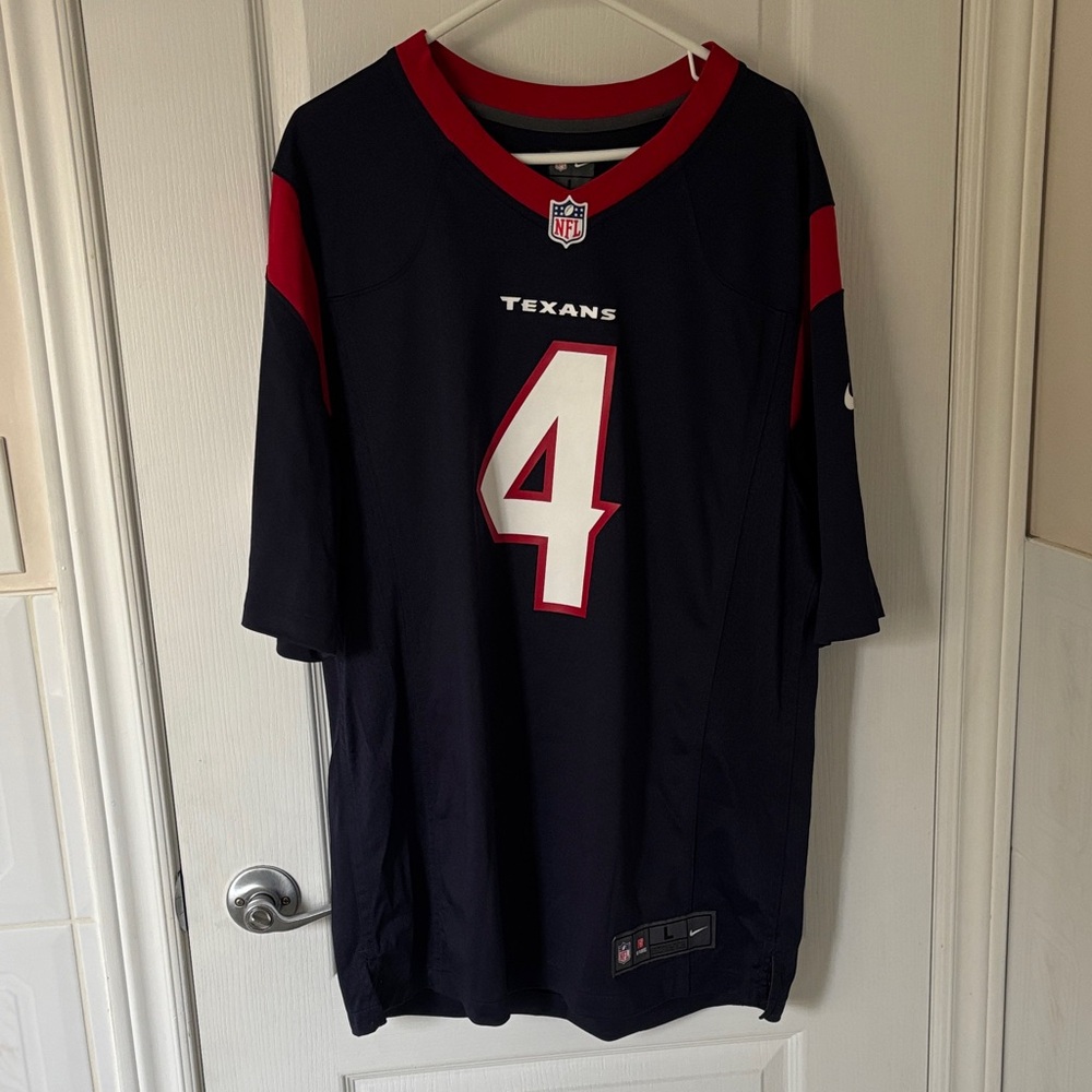 Nike Deshaun Watson Houston Texans #4 NFL Game Jersey